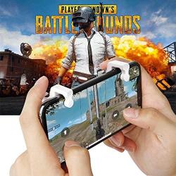 Leoie Gaming Trigger Fire Button Aim Key Smart Phone Mobile Games L1R1 Shooter Controller for PUBG/Rules of Survival/Knives Out