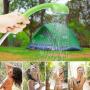 RISEPRO Portable Camping Shower, Outdoor Shower Head, Shower Pump, Rechargeable Battery, USB Charging Line, Pumps Water from Bucket, for Hiking, Pet Cleaning, Pet Shower, Car Washing