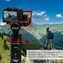 Gimbal Stabilizer for GoPro, 3-Axis Handheld Gimbal Stabilizer for Action Camera, GoPro Hero 7/6/5/4/3 DJI Osmo Action, Sony RX0, Yi Cam 4K, AEE, SJCAM, Splash Proof, Timelapse, hoehm iSteady Pro 2