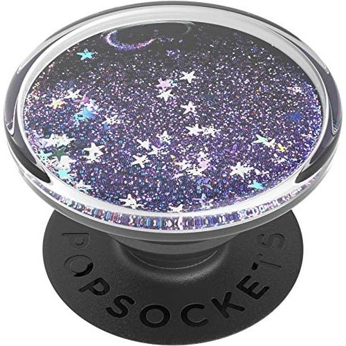 PopSockets: PopGrip with Swappable Top for Phones and Tablets - Galaxy Purple Tidepool
