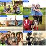 Video Camera 2.7K Camcorder Ultra HD 30MP Vlogging Camera for YouTube IR Night Vision 3 inch 16X Digital Zoom Touch Screen Camcorder with Microphone Remote Control Lens Hood and 2 Batteries
