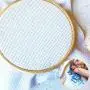 Cross Stitch Fabric, JUSTDOLIFE 14 Count Aida Cloth Cross Stitch Cloth Embroidery Cloth 59 X 39” for Home DIY Embroidery Decor Cross Stitch Fabric, JUSTDOLIFE 14 Count Aida Cloth Cross Stitch Cloth Embroidery Cloth 59 X 39” for Home DIY Embroidery Decor