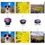 VicTsing Phone Camera Lens, 180° Fisheye Lens+0.65X Wide Angle Lens & 10X Macro Lens (Screwed Together), Clip on Cell Phone Lens Kits Compatible with iPhone 8/7/6s, Most Android and Smart Phone