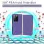 FYY [Resist Harmful Organism] [RFID Blocking] Case for Samsung Galaxy Note 20 Ultra 6.9", PU Leather Wallet Case with [Kickstand Function] and[Card Holder] for Galaxy Note 20 Ultra 6.9" Purple
