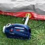 Campbell Hausfeld AF010800 Portable 2-In-1 Inflator/LED Light, 150 psi, Blue