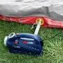 Campbell Hausfeld AF010800 Portable 2-In-1 Inflator/LED Light, 150 psi, Blue