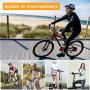 Pioneeryao Bike Phone Mount Universal Adjustable Bicycle Motorcycle Phone Mount Holder Mountain Bike Road Bike Accessories for Most 4.5"-7.2" Smart Phones (for Handlebar)