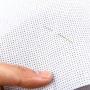 QLOUNI 59 by 39-Inch 14 Count Classic Reserve Aida Cloth White Cross Stitch Cloth Fabric Big Size