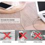 RoFI Compatible Phone Cable, [2Pack] 2FT Nylon Braided Fast Charging USB Cord Replcement for Phone X 8 8 Plus 7 7 Plus 6s 6s Plus 6 6 Plus 5 5S 5C SE Pad Air Mini and More (2 Pack Gold, 2 FT)