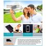 Zomtop ID107 Bluetooth 4.0 Smart Bracelet Smart Band Heart Rate Monitor Wristband Fitness Tracker for Android iOS Smartphone(Purple)
