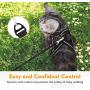 rabbitgoo Cat Harness and Leash Set for Walking Escape Proof, Adjustable Soft Kittens Vest with Reflective Strip for Extra Small and Small Cats, Step-in Comfortable Outdoor Vest