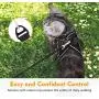 rabbitgoo Cat Harness and Leash Set for Walking Escape Proof, Adjustable Soft Kittens Vest with Reflective Strip for Extra Small and Small Cats, Step-in Comfortable Outdoor Vest