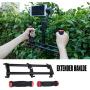 Diyeeni Dual Handle Gimbal Grip, Gimbal Extended Handlebar Kit Handheld Stabilizer Compatible with Most Stabilizers and Cameras.