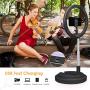 Selfie Ring Light with Stand,12 Inch Foldable LED Ring Light for Phone, 3 Light Modes & 10 Brightness Dimmable Beauty Fill Make Up Light Without Assemble for Live Stream/YouTube Video/Tiktok (Black)