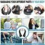 RENPHO Shiatsu Neck and Shoulder Back Massager with Heat, Electric Vibration Deep Tissue 3D Kneading Massage Pillow for Pain Relief on Waist, Leg, Calf, Foot, Arm, Belly, Full Body, Muscles RENPHO Shiatsu Neck and Shoulder Back Massager with Heat, Electric Vibration Deep Tissue 3D Kneading Massage Pillow for Pain Relief on Waist, Leg, Calf, Foot, Arm, Belly, Full Body, Muscles