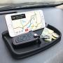 Anti-Slip Cell Phone Pad Universal for Car Dashboard Non-Slide Silicone Rubber Gel Mat Cell Phone Holder for Smartphone X/8/7 Plus Galaxy Note 8 S9 S8 Plus or GPS Devices Sunglasses Cards Coins