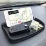 Anti-Slip Cell Phone Pad Universal for Car Dashboard Non-Slide Silicone Rubber Gel Mat Cell Phone Holder for Smartphone X/8/7 Plus Galaxy Note 8 S9 S8 Plus or GPS Devices Sunglasses Cards Coins