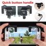 RONSHIN 1 Pair Smartphone Mobile Gaming Trigger Button Handle Fire Button Controller for PUBG
