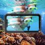 Huakay iPhone 11 Waterproof Case, Full Body 360° Protective Shockproof Dirtproof Sandproof IP68 Phone Case for iPhone 11 (6.1inch)(Black/Clear)