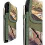 Bomea Galaxy S20 Belt Case S10 S8 S9 Belt Holster Rugged Pouch Belt Case with Belt Clip and Loops Tactical Cell Phone Cover Holder for Samsung Galaxy S20/S10/S8/S9 (Fits Phone w/Other Case on) Camo