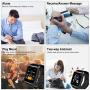 Smart Watch, Bluetooth Smartwatch Touch Screen Wrist Watch with Camera/SIM Card Slot,Waterproof Smart Watch Sports Fitness Tracker Android Phone Watch Compatible with Android Phones Samsung Huawei