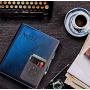 Card Holder for Back of Phone,RFID Blocking Ring Pocket Wallet Stick on Cell Phone Credit for iPhone/Most Smartphones(Black)