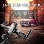 Q-MOUNT Phone Holder for Road Bike, Mountain Bike, Dirt Bike & Motorcycle – Handlebar Mounted Universal Cell Phone Holder Mount | E Scooter & Stroller Phone Mount | iPhone Bike Mount Fits 4 to 11 MAX