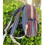 Unique Tie-dye Mini Hemp Backpack Small Back Pack Boho Backpack 100% Core Hemp| 100% VEGAN | Handmade with Love.