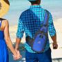 Sling Bag, Shoulder Backpack Chest Pack Causal Crossbody Daypack for Women Men