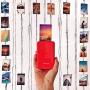 Zink Polaroid ZIP Wireless Mobile Photo Mini Printer (Red) Compatible w/ iOS & Android, NFC & Bluetooth Devices