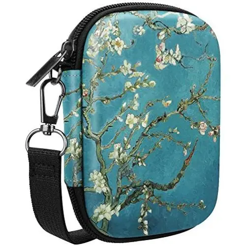 Fintie Carrying Case Compatible with HP Sprocket Photo Printer - Hard EVA Shockproof Storage Portable Travel Bag w/Inner Pocket, Removable Strap and Metal Hook (Blossom) Fintie Carrying Case Compatible with HP Sprocket Photo Printer - Hard EVA Shockproof Storage Portable Travel Bag w/Inner Pocket, Removable Strap and Metal Hook (Blossom)