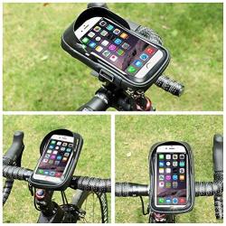 QIANMA Bicycle Bag WEST Biking Mountain Bike Bag Waterproof Front Bag 6.0 inch Mobile Phone Case Bicycle Top Tube Handlebar Bag Cycling Accessories