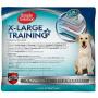 Simple Solution Training Puppy Pads | Extra Large, 6 Layer Dog Pee Pads, Absorbs Up to 7 Cups of Liquid | 28x30 Inches