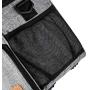 Unicreate Dog Travel Bag for Dog -Weekend Tote Organizer Bag for Dogs Travel-Incudes 1xDog Pet Travel Bag,2xDog Food Carrier Bag,2xPet Silicone Collapsible Bowls