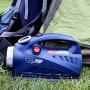 Campbell Hausfeld AF010800 Portable 2-In-1 Inflator/LED Light, 150 psi, Blue