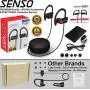 SENSO Bluetooth Headphones, Best Wireless Sports Earphones w/Mic IPX7 Waterproof HD Stereo Sweatproof Earbuds for Gym Running Workout 8 Hour Battery Noise Cancelling Headsets SENSO Bluetooth Headphones, Best Wireless Sports Earphones w/Mic IPX7 Waterproof HD Stereo Sweatproof Earbuds for Gym Running Workout 8 Hour Battery Noise Cancelling Headsets