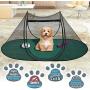 Pet Fun House Cat Dog Playpen Portable Exercise Tent with Carry Bag 189x90x78cm(74.4&quotx35.5&quotx31")