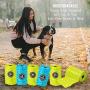 Precious Tails Poop Bags for Dogs, Biodegradable, Unscented, Dog Waste Bags, Blue and Green Bone Style Bags