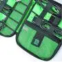 YASSUN Multi-function waterproof digital storage bag travel storage bag, can be placed in the mobile phone data cable, headphones, charger accessories, special SD card bag,Green YASSUN Multi-function waterproof digital storage bag travel storage bag, can be placed in the mobile phone data cable, headphones, charger accessories, special SD card bag,Green