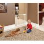 MidWest Homes for Pets Steel Pet Gate | Pet Safety Gate; 29" & 39" Tall in Soft White or Textured Graphite