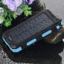 Solar Power Bank Portable Charger 20000mah Waterproof Battery Backup Charger Solar Panel Charger with Dual LED Flashlights and Compass for iPhone Android CellPhones