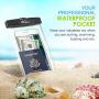 MoKo Waterproof Phone Pouch [3 Pack], Underwater Clear Phone Case Dry Bag with Lanyard Compatible with iPhone 11/11 Pro Max, X/Xs/Xr/Xs Max, 8/7/6 Plus, Samsung S10/S9/S8 Plus, S10e, S20, Note 10/9/8