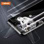 [2+2 Pack] UniqueMe Flexible TPU Screen Protector for Samsung Galaxy S20 Ultra 5G 6.9" and Tempered Glass Camera Lens Protector for Samsung Galaxy S20 Ultra HD Clarity [Easy Installation Tool]