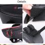 MOOZO Bike Handlebar Bag, Bicycle Phone Holder, Waterproof Cycling Frame Bags Top Tube Pouch Pannier Bike Phone Mount Stand for iPhone Xs MAX XR X 8 7 6 6S Plus Samsung S9 S8 S7 Smartphones Below 6