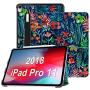 Fintie SlimShell Case for iPad Pro 11 Inch 1st Generation 2018 (Not for iPad Pro 2020) - Lightweight Stand Cover with Pencil Holder, Auto Sleep/Wake, Supports 2nd Gen Pencil Charging, Jungle Night