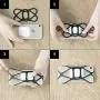 Sinjimoru Cell Phone Band Holder for Portable Charger, Elastic Rubber Silicone Band Lock Holder for Power Bank on iPhone, Security Strap Bike Mount. Silicone Band Holder, Black 1pc Sinjimoru Cell Phone Band Holder for Portable Charger, Elastic Rubber Silicone Band Lock Holder for Power Bank on iPhone, Security Strap Bike Mount. Silicone Band Holder, Black 1pc
