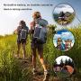 Lixada Solar Panel Charger USB Port Portable High Power Paper Shaped Monocrystalline Silicon for Cell Phone Camping