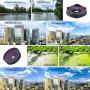 Apexel iPhone Lens, 16mm Wide Angle Camera Lens with CPL Filter Lens Kit for iPhone 7 6/6s 6Plus/6s Plus Samsung Galaxy S7/S6 Most Andriod Smartphones (No Dark Circle)-Black