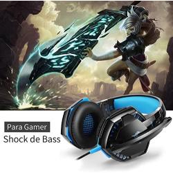 KOTION EACH GS600 Pro PC Gaming Headset Stereo Headphones with Microphone for Xbox 360 / PS3 / PS4 / PC Computer Laptop/Mobile Phones