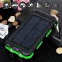 Solar Charger, 20000mAh Portable Solar Power Bank for Cell Phone, Dual 5V/2.1A USB Ports Output and 2 LED Flashlight, Perfect for Outdoor | Camping | Hiking | Trip | Emergency